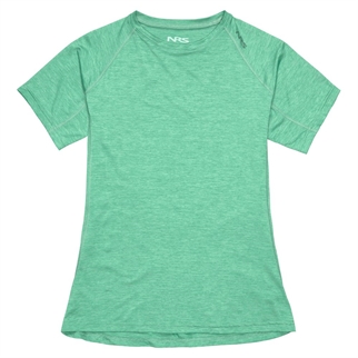 NRS Womens Silkweight Short-Sleeve Shirt seafoam